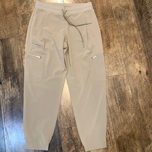 Athleta Tan Jogger Size 8